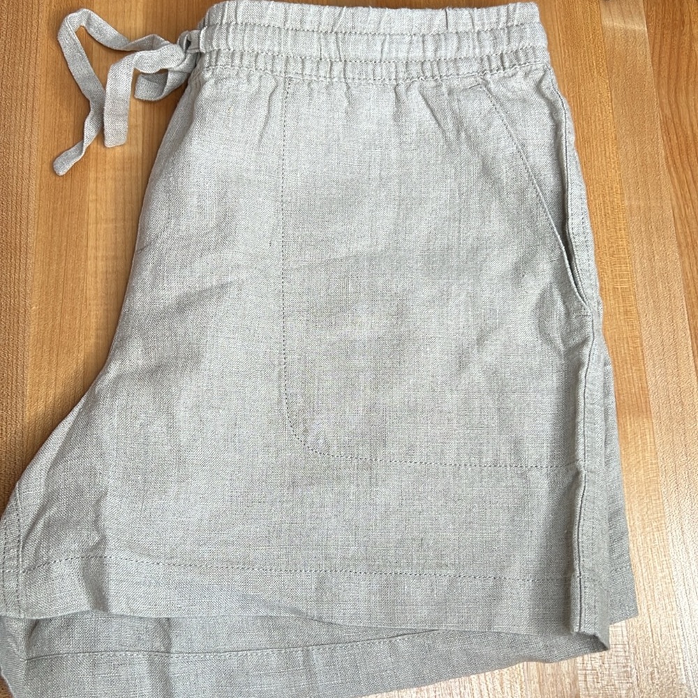 NWT! Garnet Hill Coastal Linen Shorts – 4" inseam - Picture 8 of 8